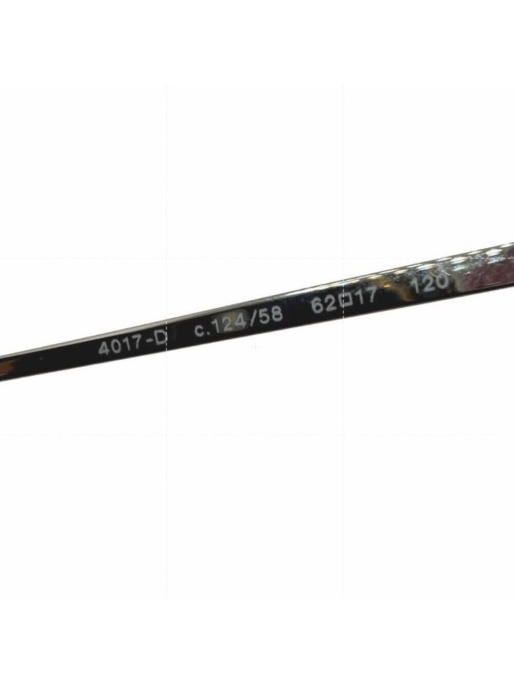 Chanel Vintage Sunglasses Rhinestone CC Logo Rimless Gradient Iridescent - Picture 10 of 10